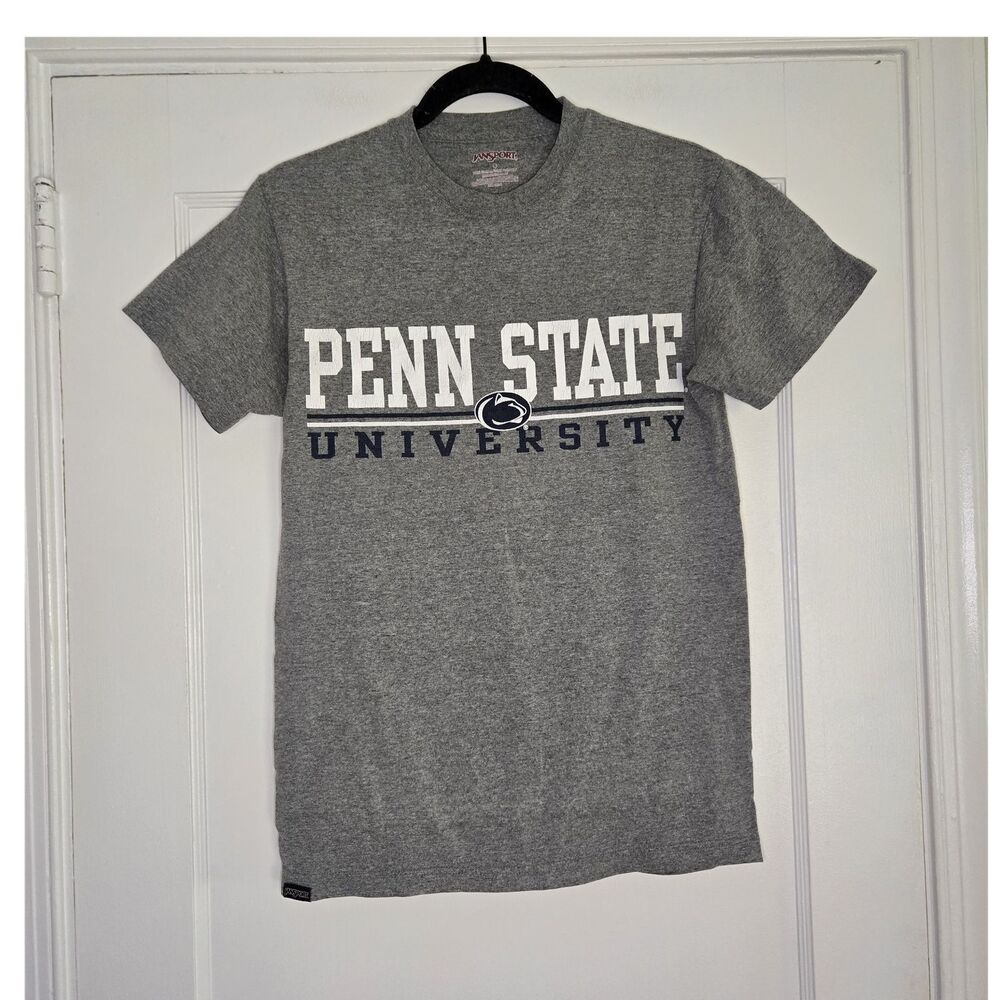 Jansport Penn State Nittany Lions T Shirt Womens S Gray NCAA Graphic